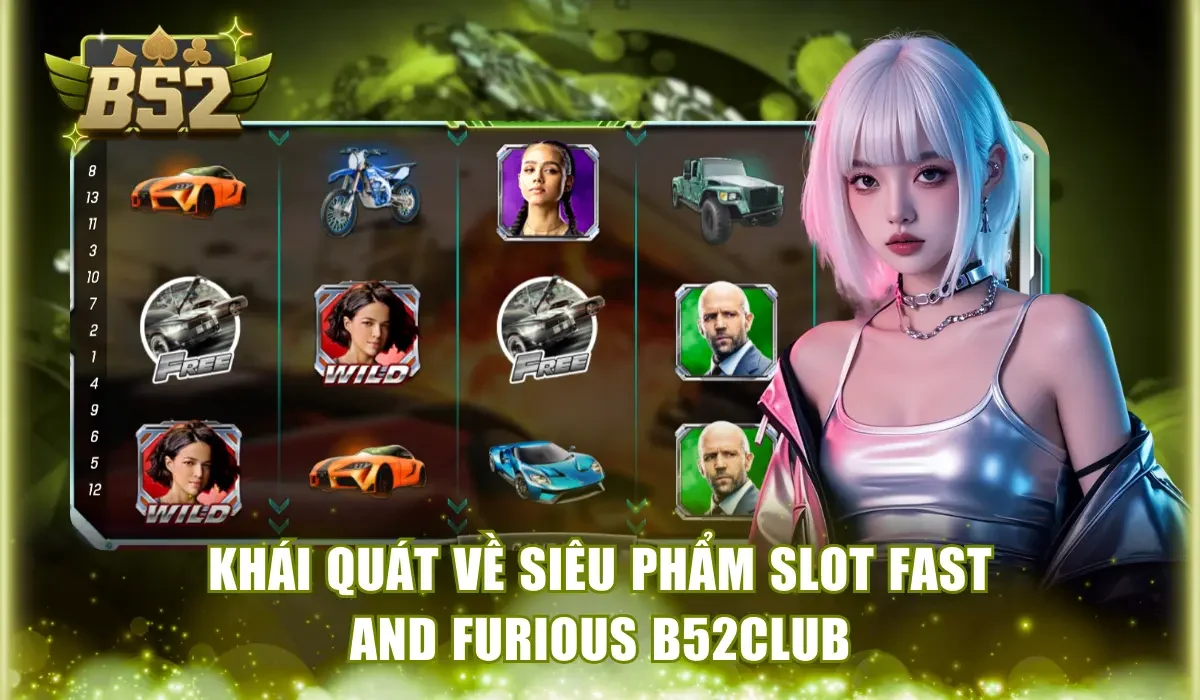 Khái quát về siêu phẩm slot Fast and Furious B52Club