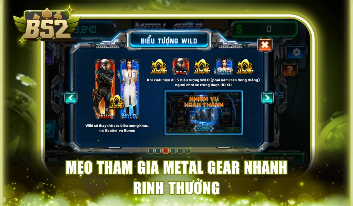 Mẹo tham gia Metal Gear nhanh thắng