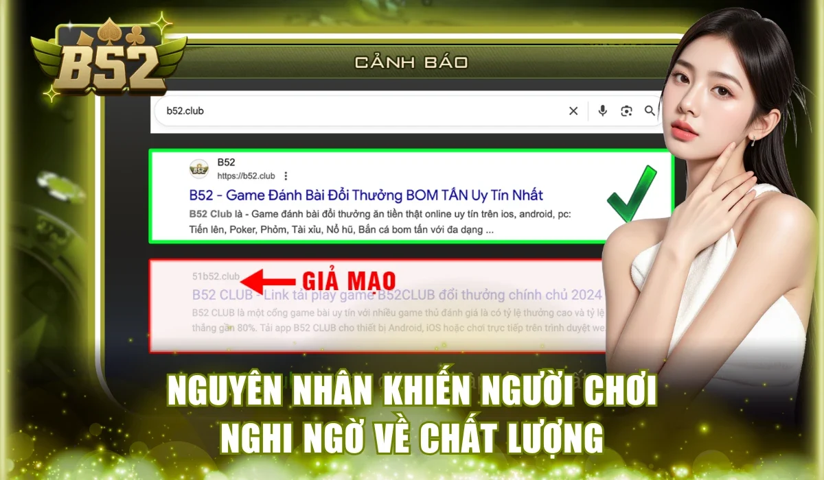 Nguyên nhân khiến người chơi nghi ngờ về chất lượng
